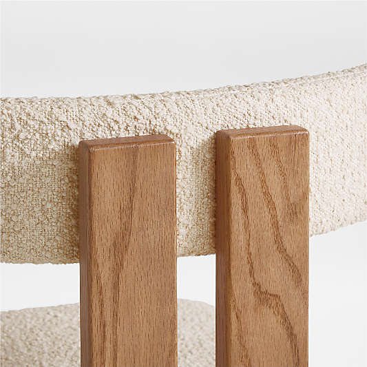 Ceremonie Natural Boucle Stools by Athena Calderone