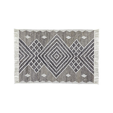 View Ceri Grey Indoor/Outdoor Rug 2'x3' details