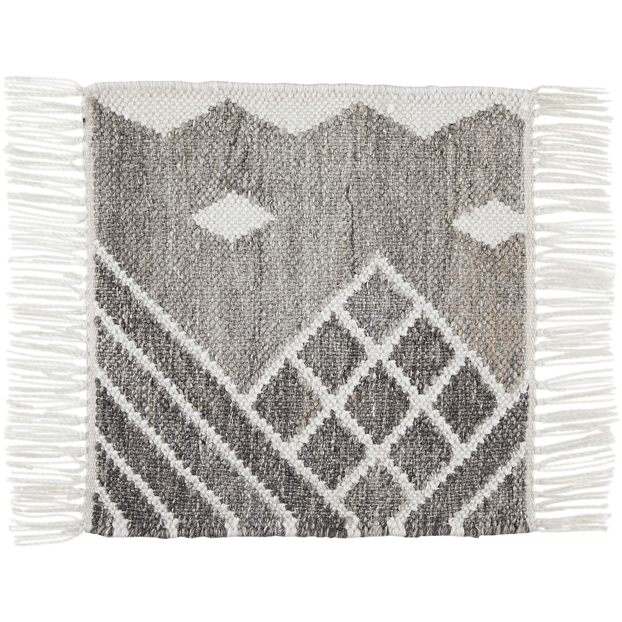 Ceri Grey Indoor/Outdoor Rug Swatch + Reviews Crate & Barrel