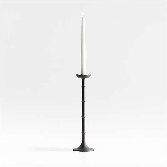 Chambers Scalloped Taper Candle Holder 14.5" by Jake Arnold