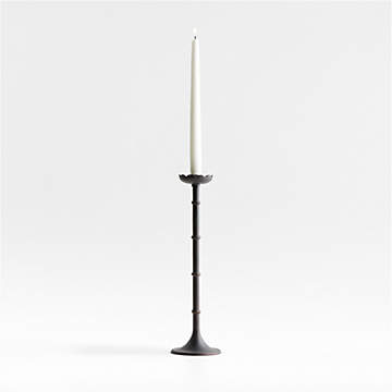 Megs Black Taper Candle Holders by Leanne Ford, Set of 2 + Reviews