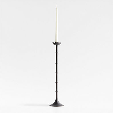 View Chambers Scalloped Taper Candle Holder 20" by Jake Arnold details