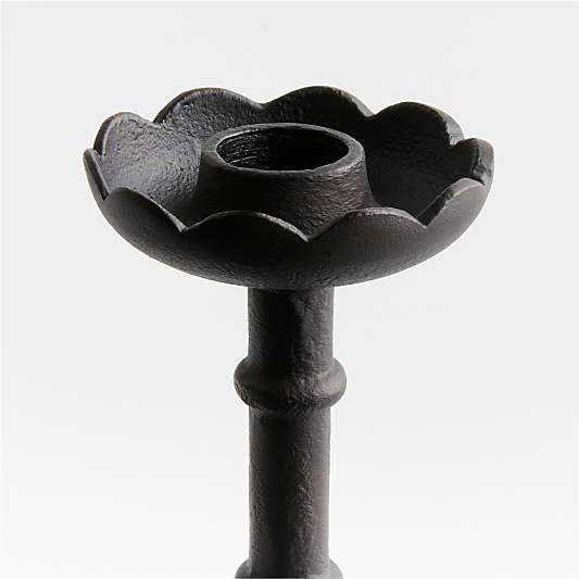 Chambers Scalloped Taper Candle Holders by Jake Arnold