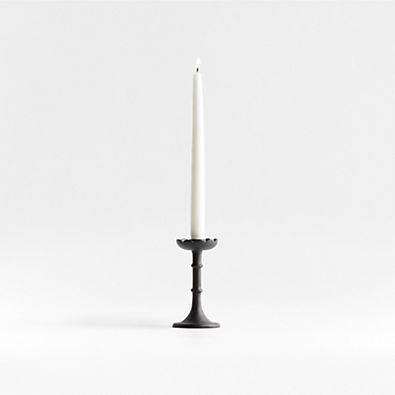 View Chambers Scalloped Taper Candle Holder 5.75" by Jake Arnold details