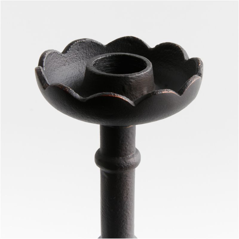 Chambers Scalloped Taper Candle Holder 7.5" by Jake Arnold