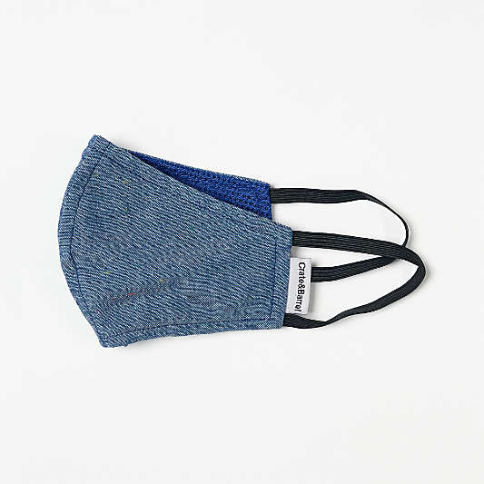 Child Chambray Fabric Washable Face Mask