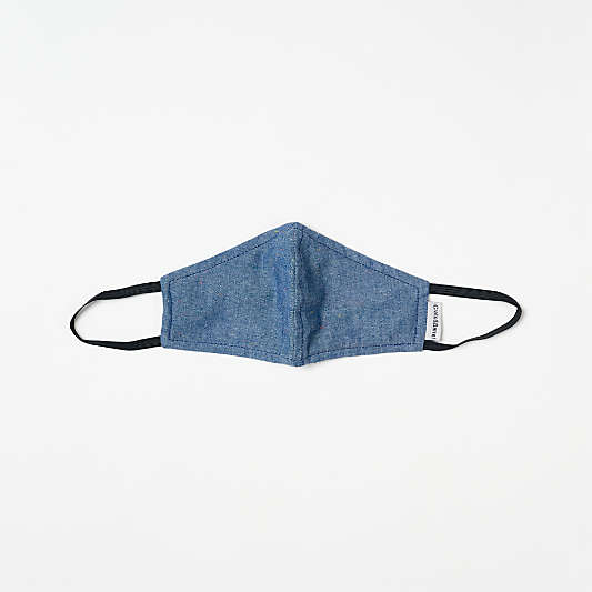 Child Chambray Fabric Washable Face Mask