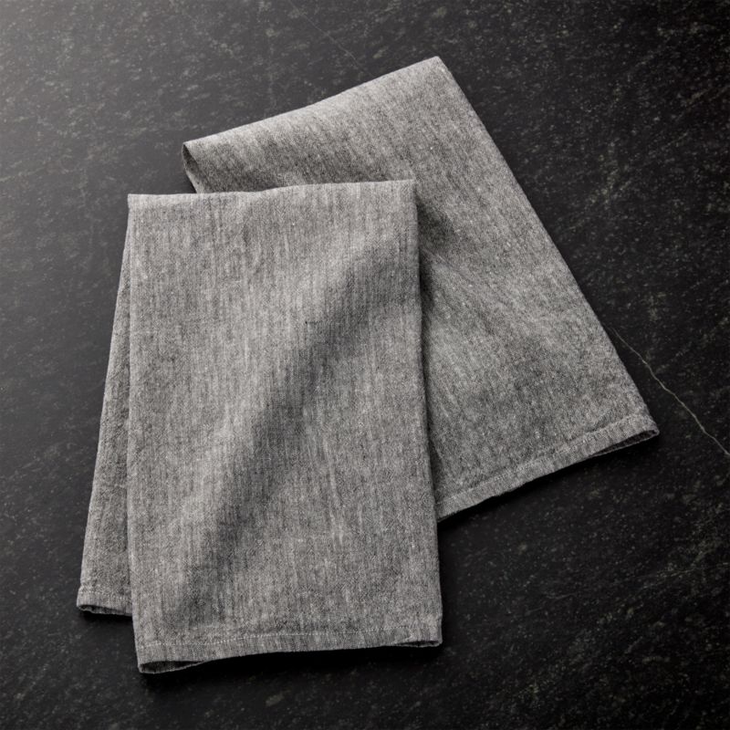 23 x 15.5 Tosnail 6 Pack Linen Kitchen Dish Towels Tea Towels
