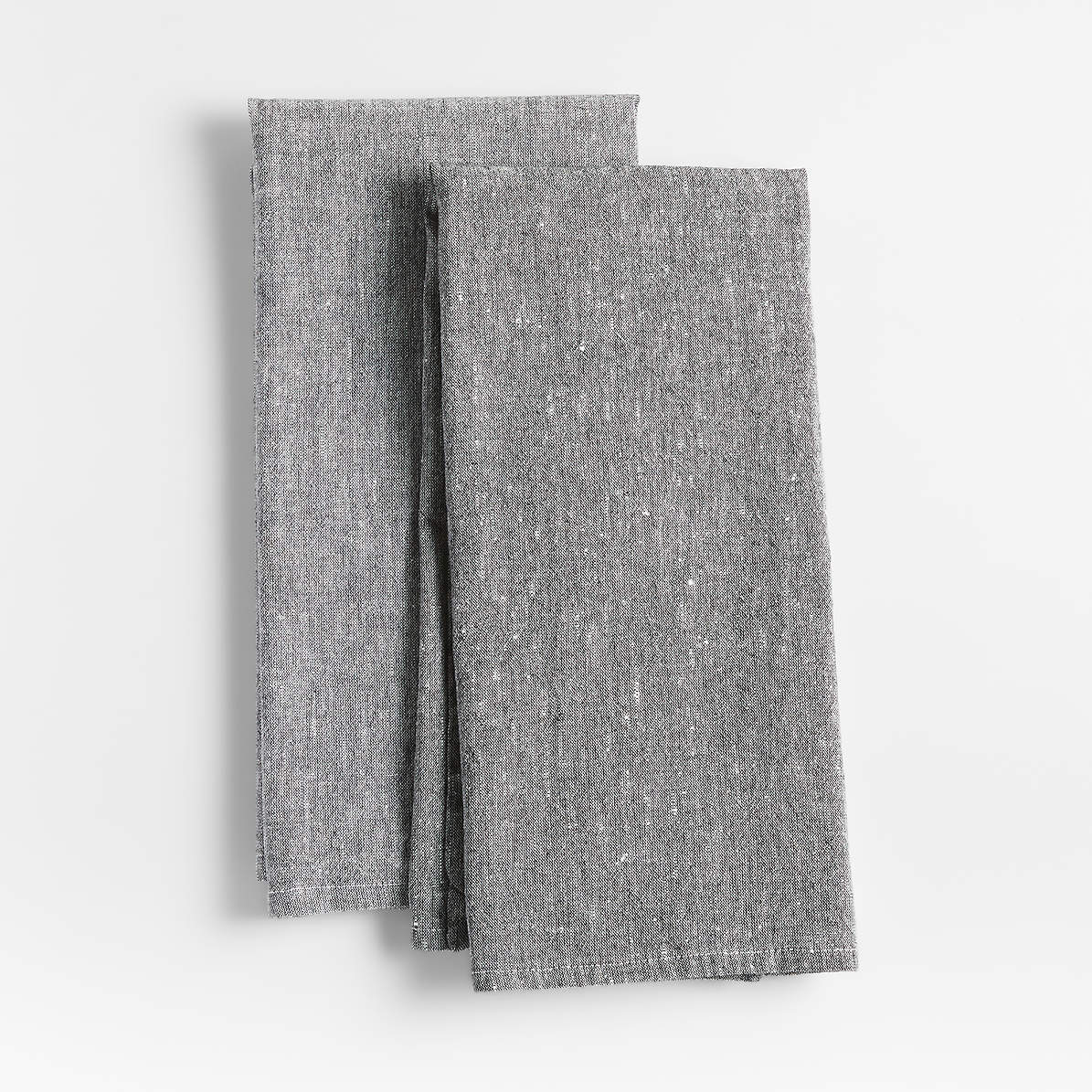 Oversized Waffle Alloy Grey Tea Kitchen Dish Towels, Set of 2 + Reviews