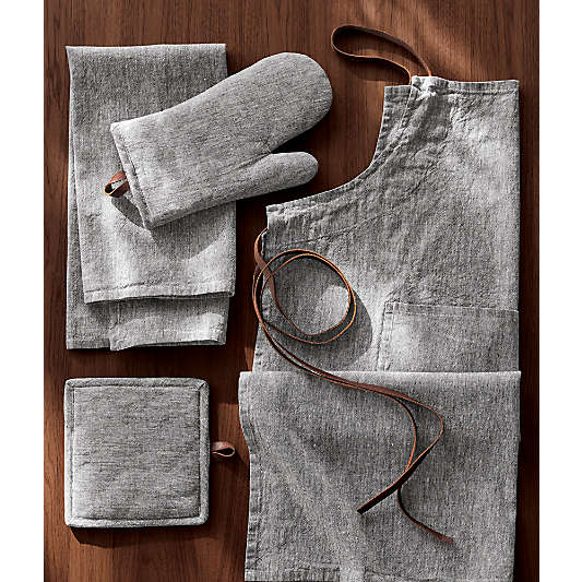 Chambray Organic Cotton Oven Mitt