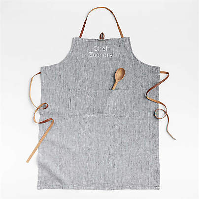 Chambray Organic Cotton Apron