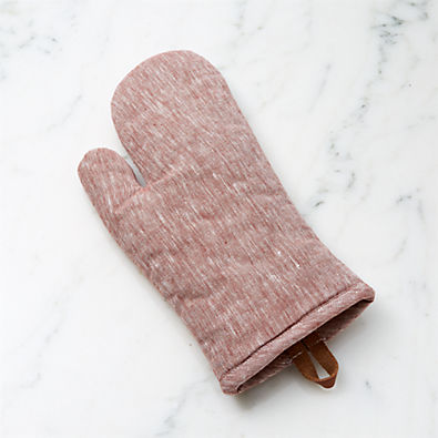 View Chambray Henna Oven Mitt details