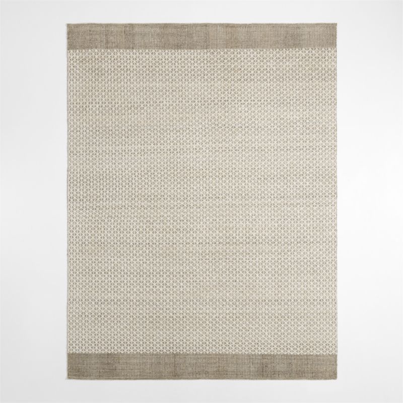 Chamonix Performance Wool-Blend Handwoven Light Brown Area Rug 10'x14' - image 2 of 7