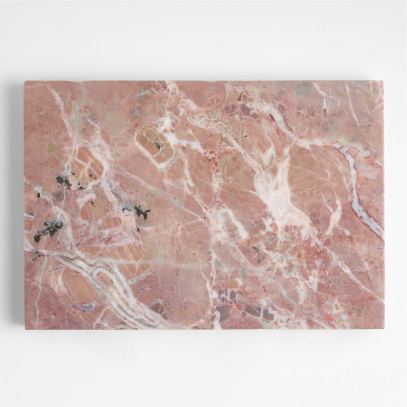 Champagne 13.75" x 9.5" Rosa Marble Board - image 0 of 4