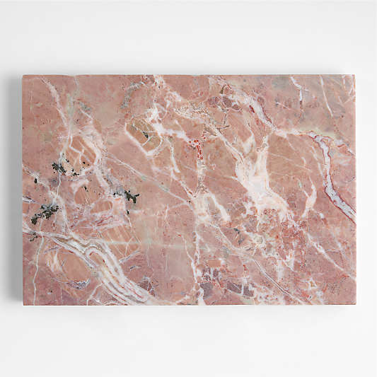 Champagne 13.75" x 9.5" Rosa Marble Board