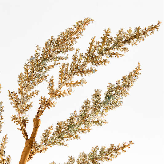 Champagne Sparkle Christmas Tree Pick