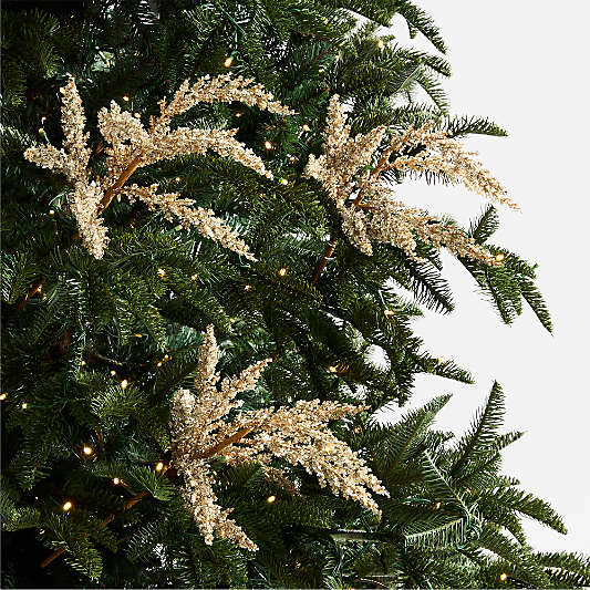 Champagne Sparkle Christmas Tree Pick