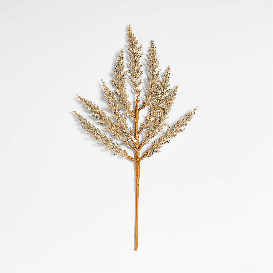 Champagne Sparkle Christmas Tree Pick