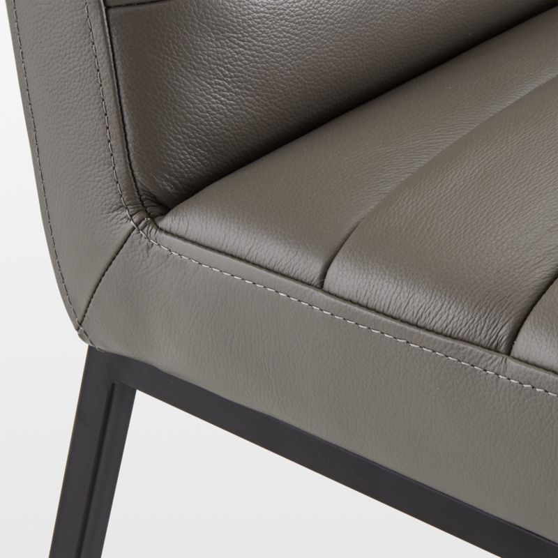 Channel Leather Side Chair - image 6 of 6