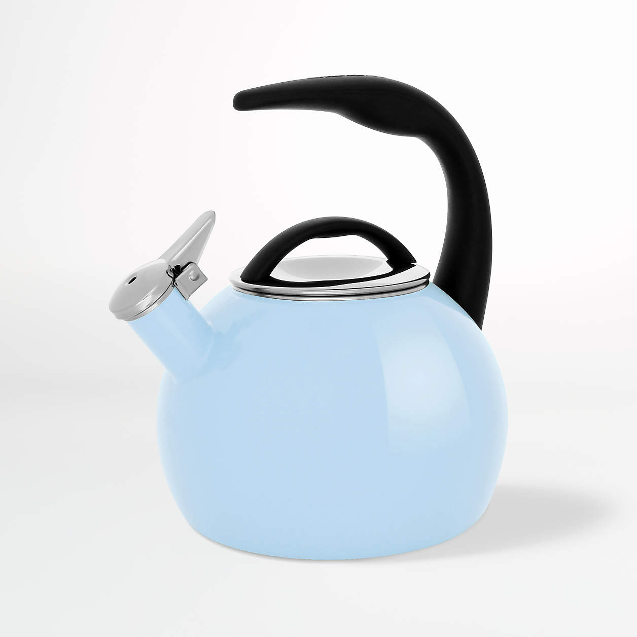 Chantal Light Blue Anniversary Tea Kettle + Reviews Crate & Barrel