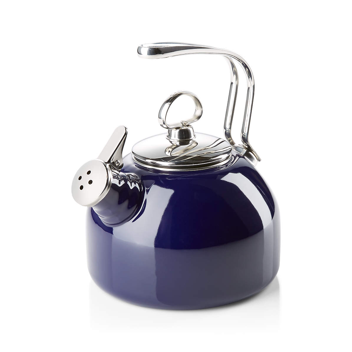 Chantal Classic Cobalt Tea Kettle + Reviews | Crate & Barrel