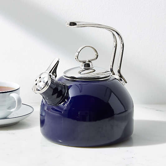 Chantal Blue Tea Kettles & Teapots Crate & Barrel