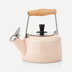 Chantal Whistling Tea Kettle in Onyx + Reviews | Crate & Barrel