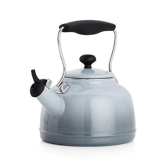 Chantal ® Vintage Grey Steel Enamel Tea Kettle