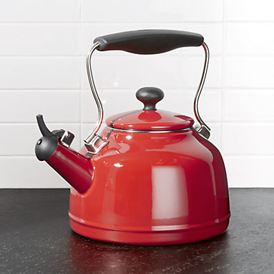 View Chantal ® Vintage Red Tea Kettle details