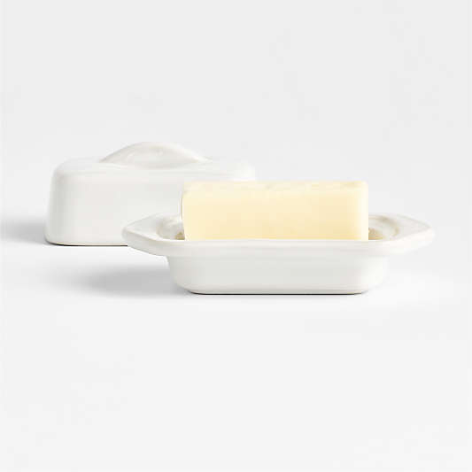 Chantal © White Mini Butter Dish