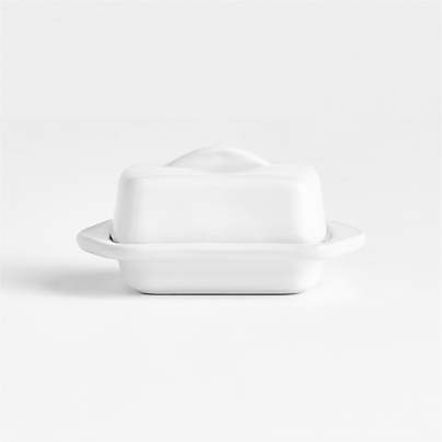 Chantal © White Mini Butter Dish