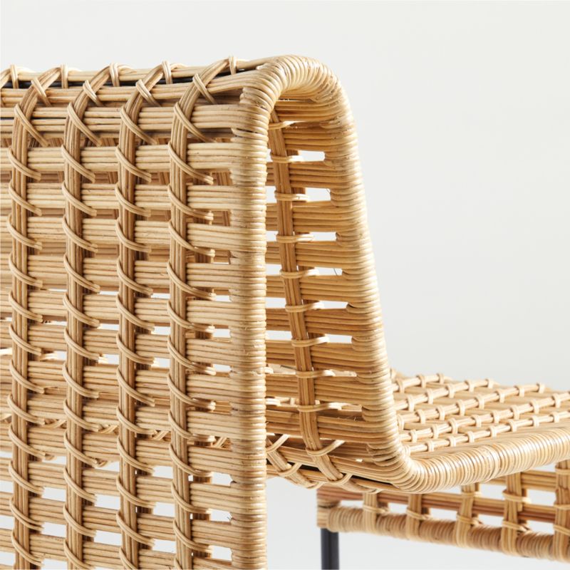 Chaparral Natural Rattan Dining Chair - image 8 of 9