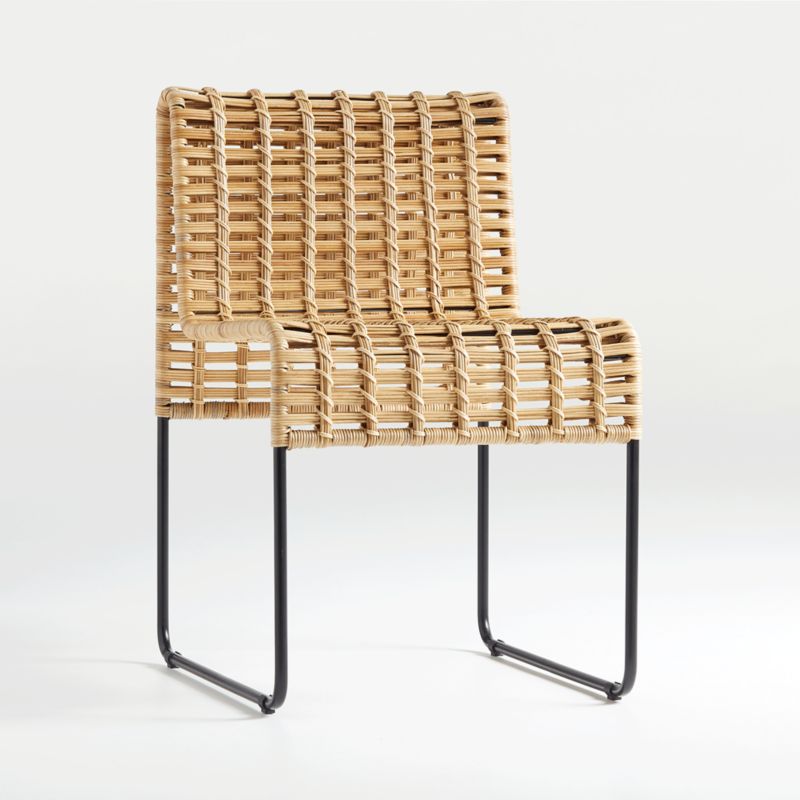 Chaparral Natural Rattan Dining Chair - image 6 of 9