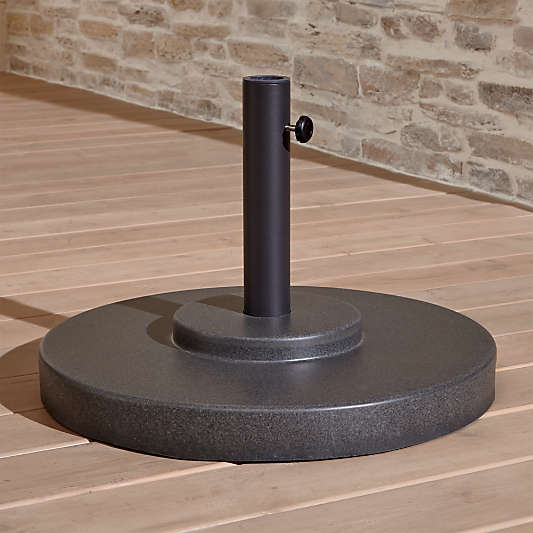 Large Charcoal Outdoor Patio Umbrella Stand