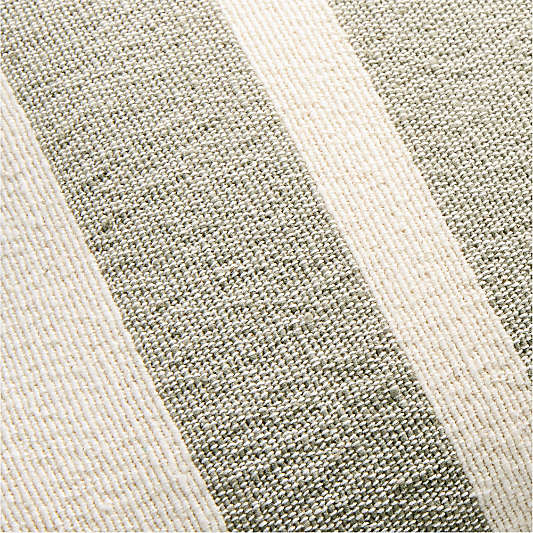 Charlie Colorblock 22"x15" Shadow Sage Green Throw Pillow Cover