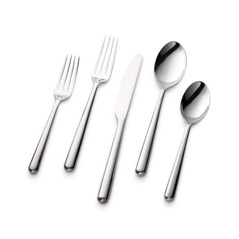 Charlotte Round Handle Flatware | Crate & Barrel Canada