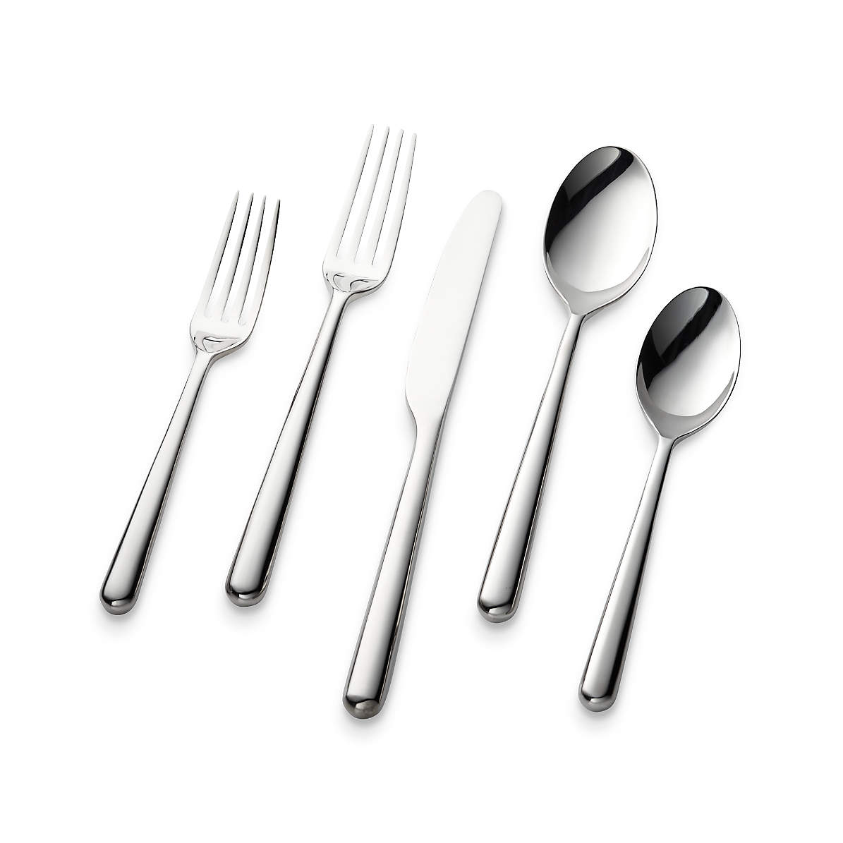 Charlotte Round Handle Silverware 20-Piece Set + Reviews