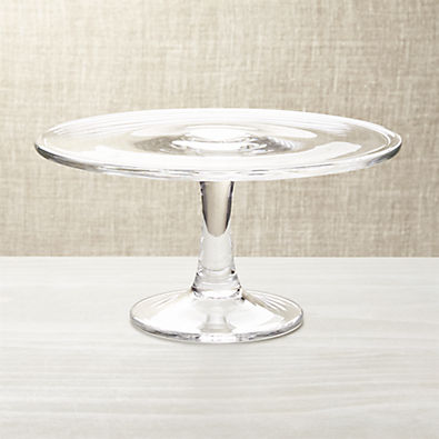 View Charlotte Glass Pedestal Cake Stand details