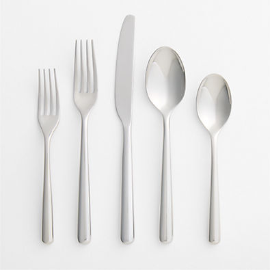 View Charlotte Mirror 20-Piece Flatware Set details