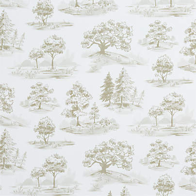 Chasing Paper Tree Toile Removable Wallpaper 8"x11" Swatch