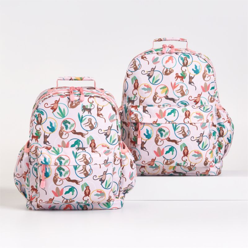 Cheeky Monkey Kids Backpack with Side Pockets