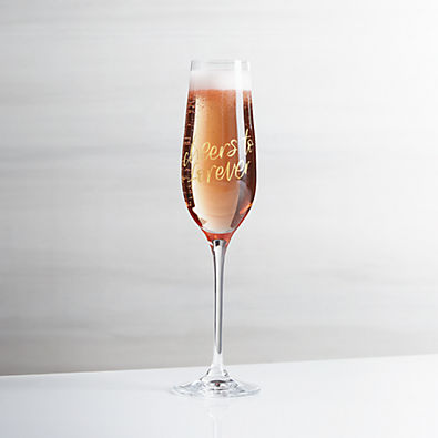 View Cheers to Forever Champagne Glass details