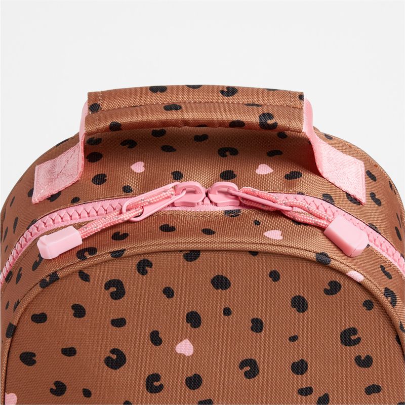 Cheetah Hearts Small Kids Backpack with Side Pockets - image 8 of 13