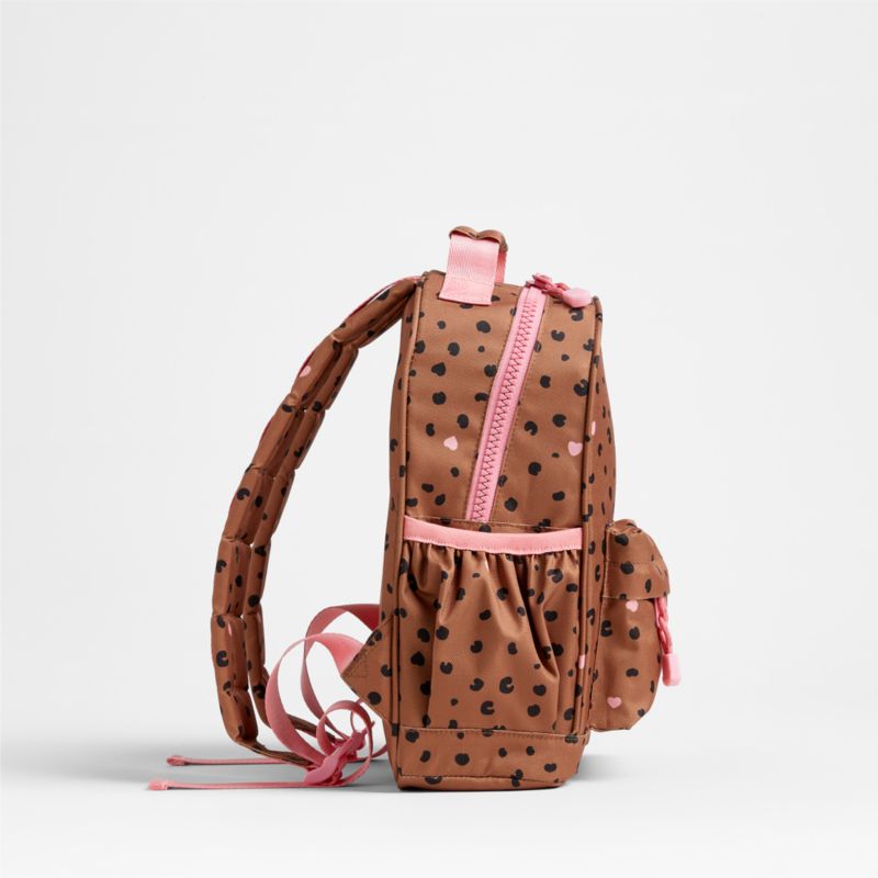 Cheetah Hearts Small Kids Backpack with Side Pockets - image 5 of 13