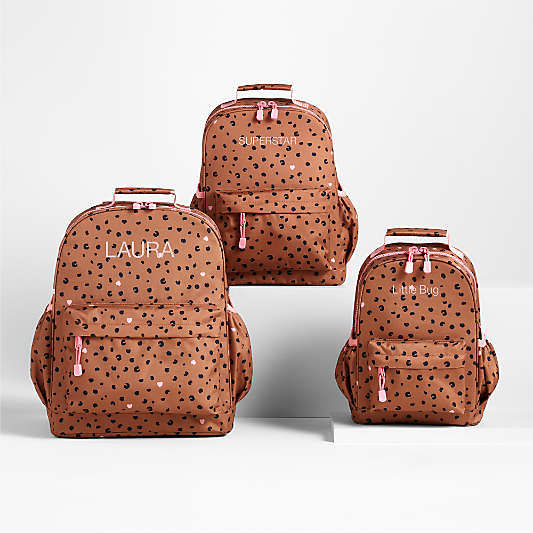 Cheetah Hearts Kids Backpacks