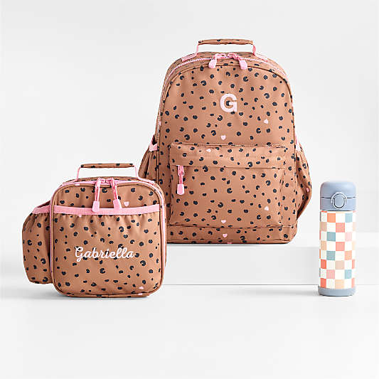 Cheetah Hearts Kids Backpack Bundle