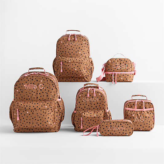 Cheetah Hearts Standard Soft Insulated Kids Lunch Box