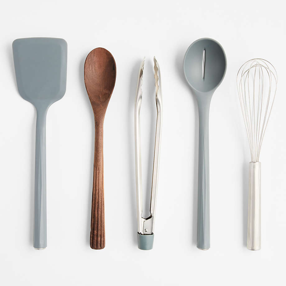 Chef'n 6-Piece Tool Set with Crock + Reviews | Crate & Barrel
