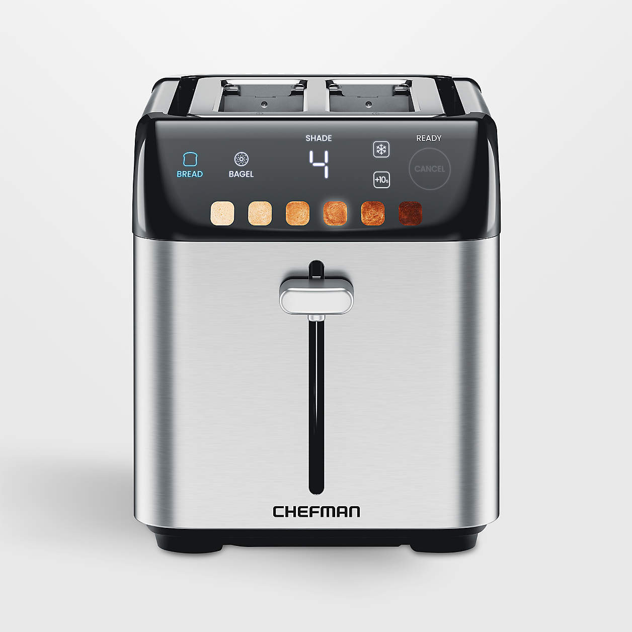 Chefman Smart Touch 2Slice Toaster + Reviews Crate & Barrel