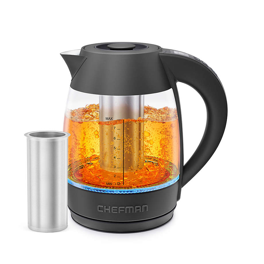 Chefman Easy-Steep Black Digital Kettle + Reviews